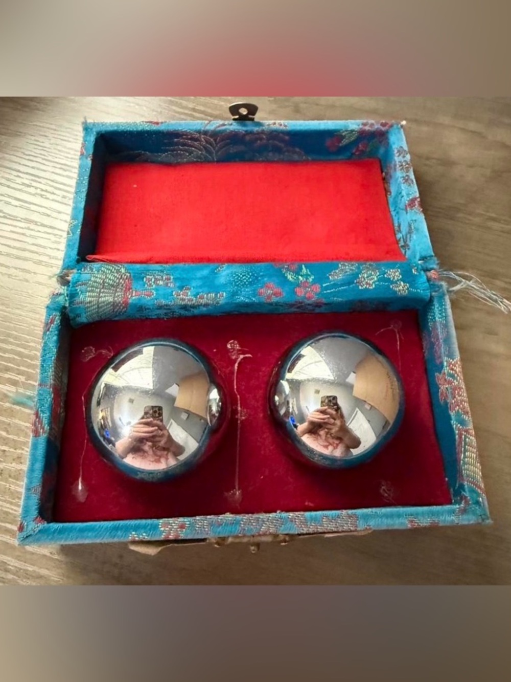 Vintage Shouxing Baoding Ball set
